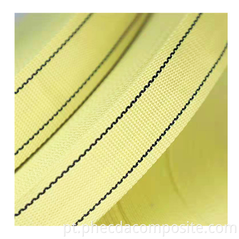 Aramid fiber fabric woven tape belt 